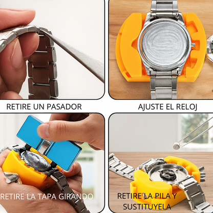 Kit Apertura Tapa Trasera Reloj